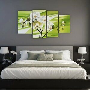 Wall Art Painting, 4 pieces FRAMED